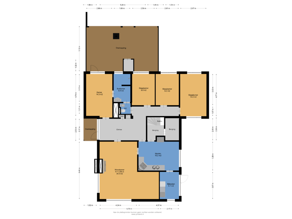 Bekijk plattegrond van Begane Grond van Zijtak WZ 137