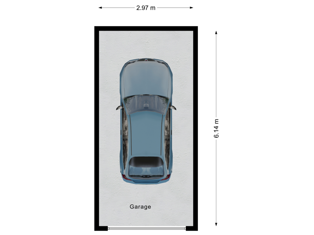 Bekijk plattegrond van Garage van van Riebeeckstraat 3