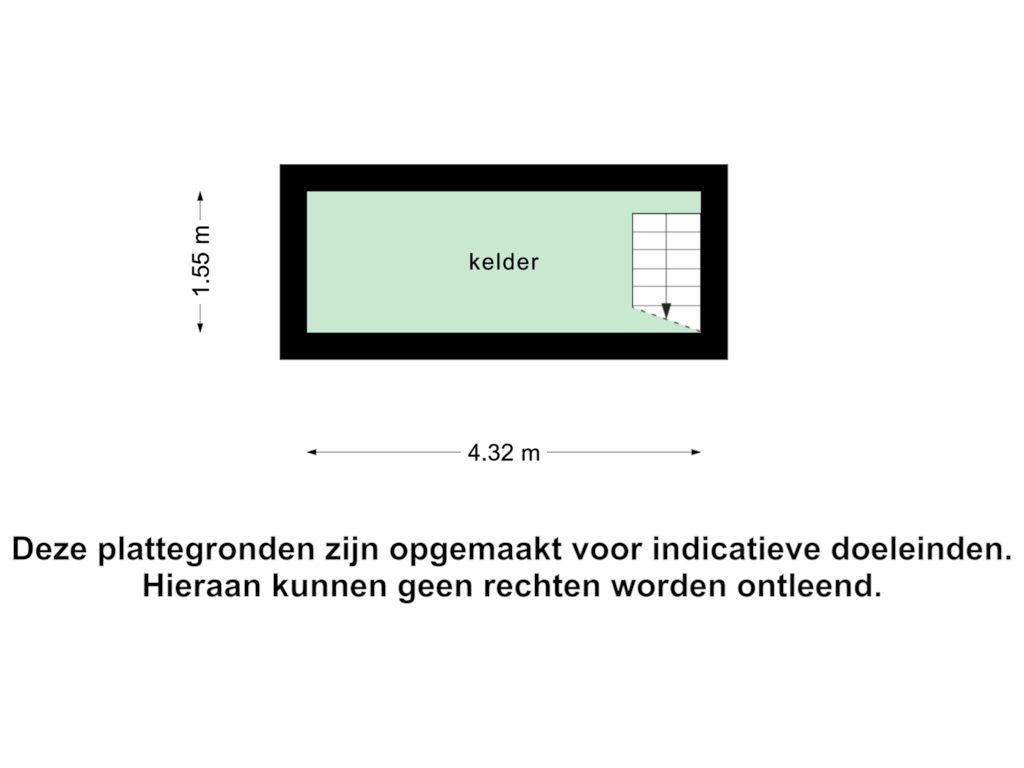 Bekijk plattegrond van Kelder van Wollinghuizerweg 50