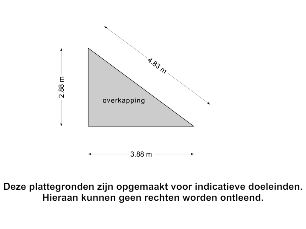 Bekijk plattegrond van Overkapping 2 van Wollinghuizerweg 50