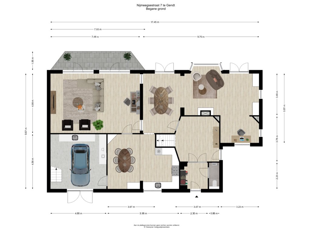 Bekijk plattegrond van Begane grond van Nijmeegsestraat 7