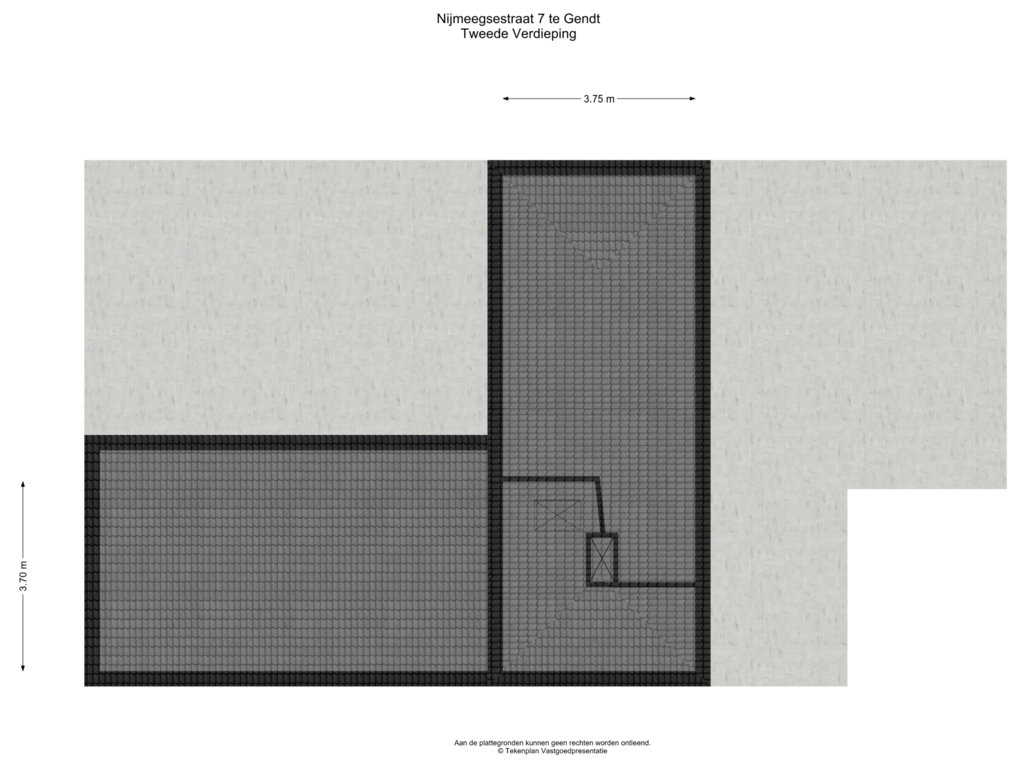 Bekijk plattegrond van Tweede Verdieping van Nijmeegsestraat 7