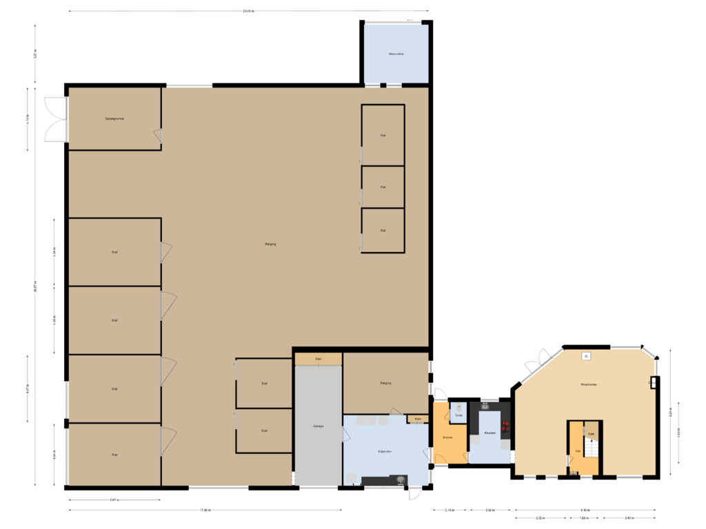 Bekijk plattegrond van Begane grond van Espelerpad 7