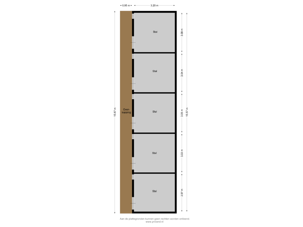 Bekijk plattegrond van Stal van Midden 131