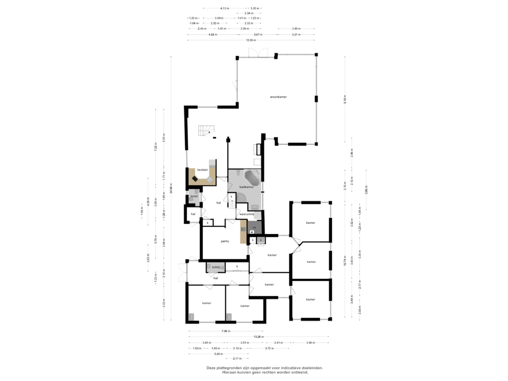 Bekijk plattegrond van Begane grond van Stateheide 24