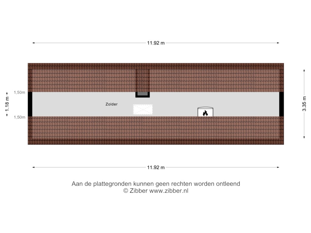 Bekijk plattegrond van Zolder van Princenhil 4