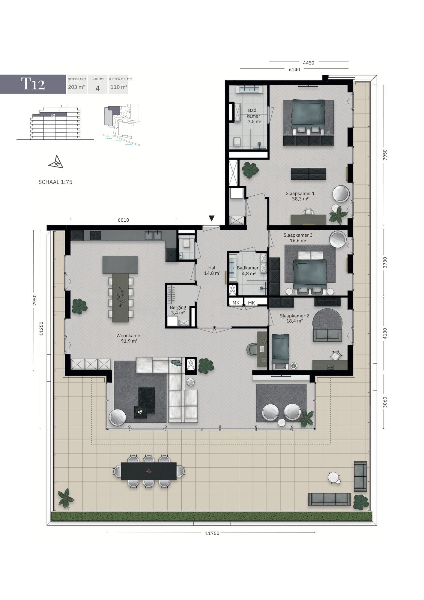 Foto 25 van TRIADOME T12 (Bouwnr. 53)