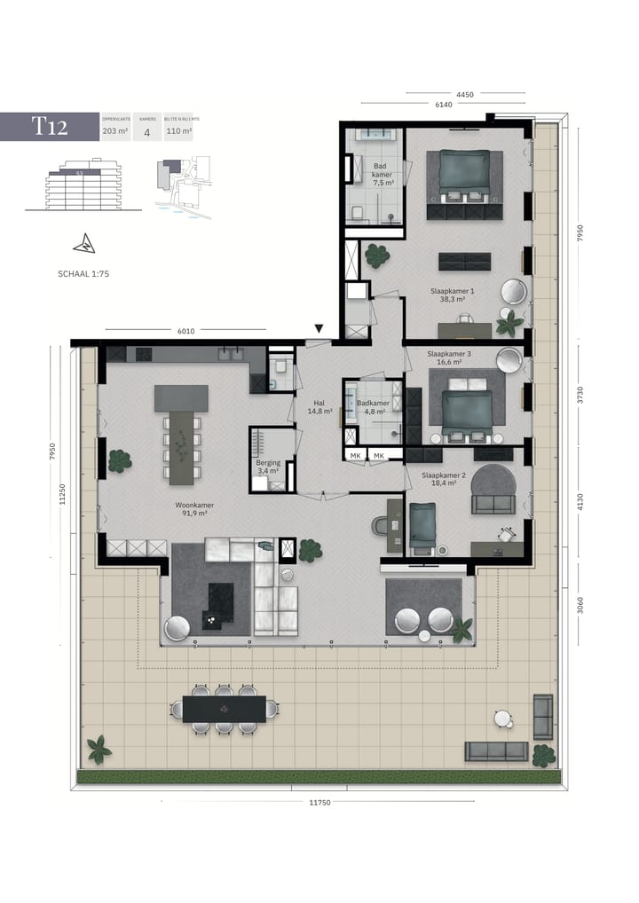 Foto 25 van TRIADOME T12 (Bouwnr. 53)