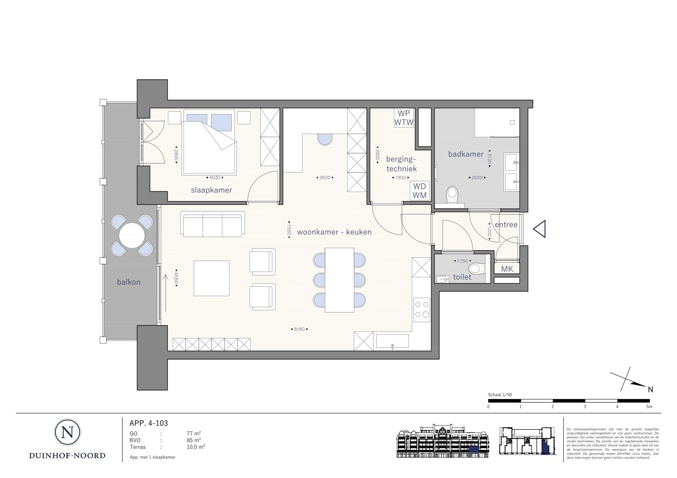 1-bedroom freehold villa in Cadzand — photo 5 of 5