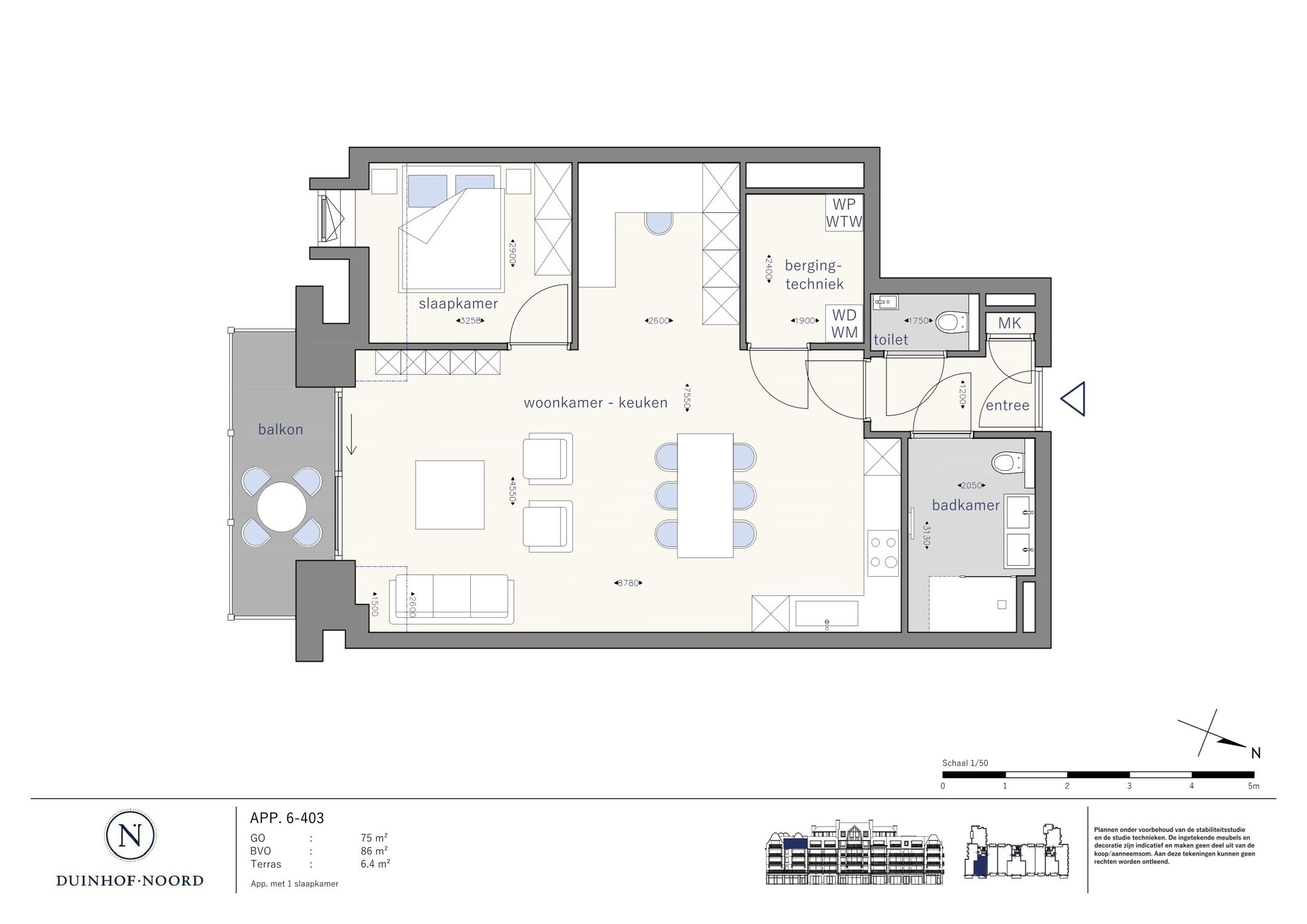 1-bedroom freehold villa in Cadzand — photo 5 of 5