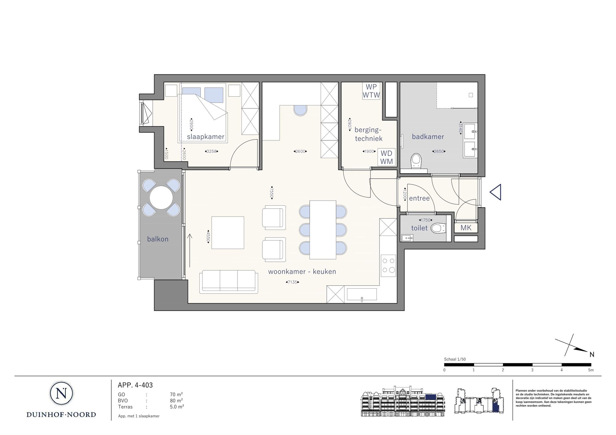 1-bedroom freehold villa in Cadzand — photo 5 of 5