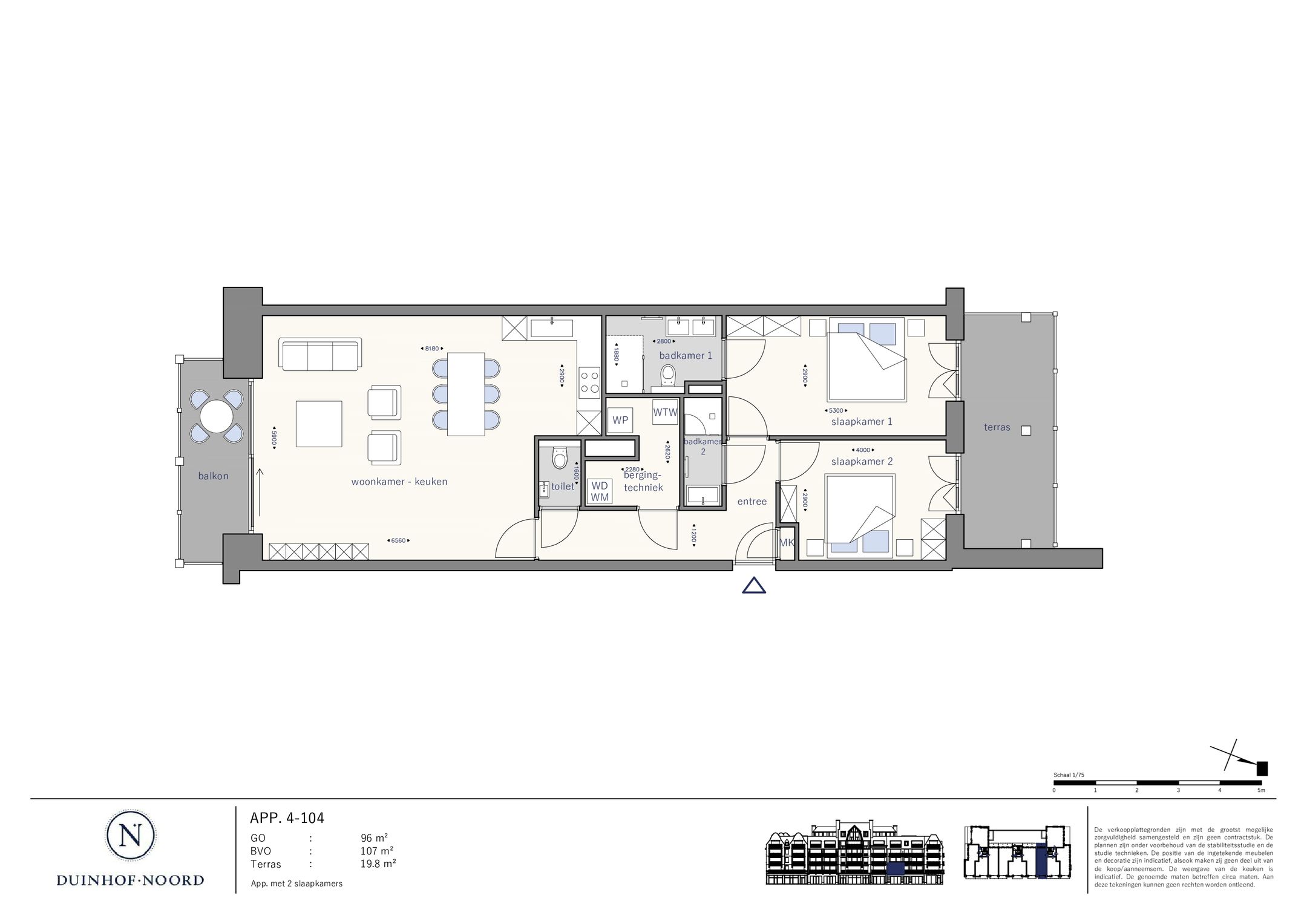 2-bedroom freehold villa in Cadzand — photo 5 of 5
