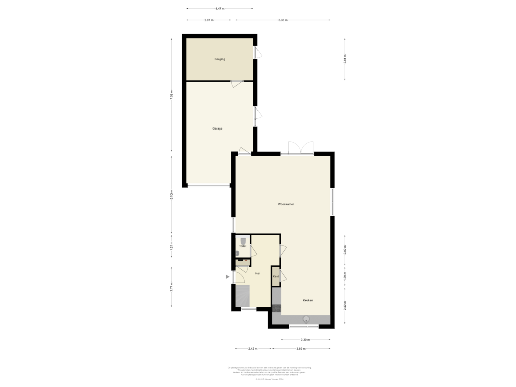 Bekijk plattegrond van Begane Grond van Katrien Duckstraat 9