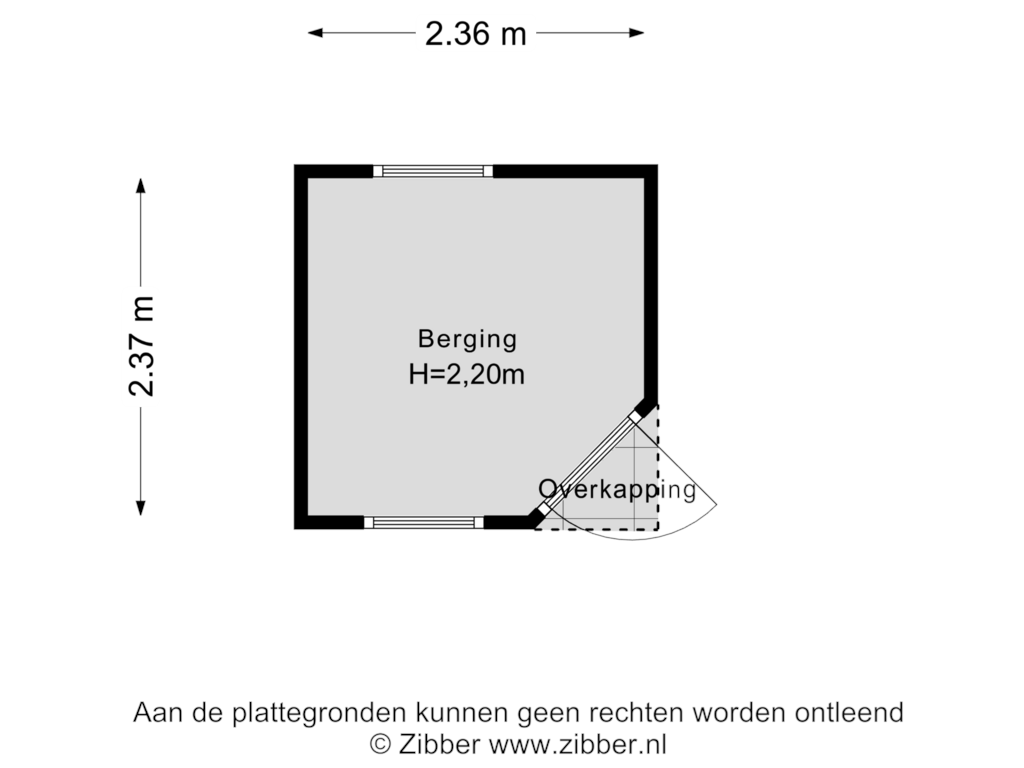 Bekijk plattegrond van Berging van Cycladen 32