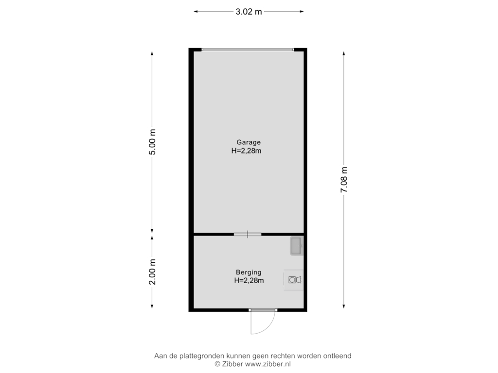 Bekijk plattegrond van Garage van Cycladen 32