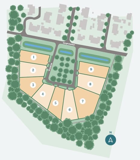 Plan Nagtegael - Kavels Wedebrink main image