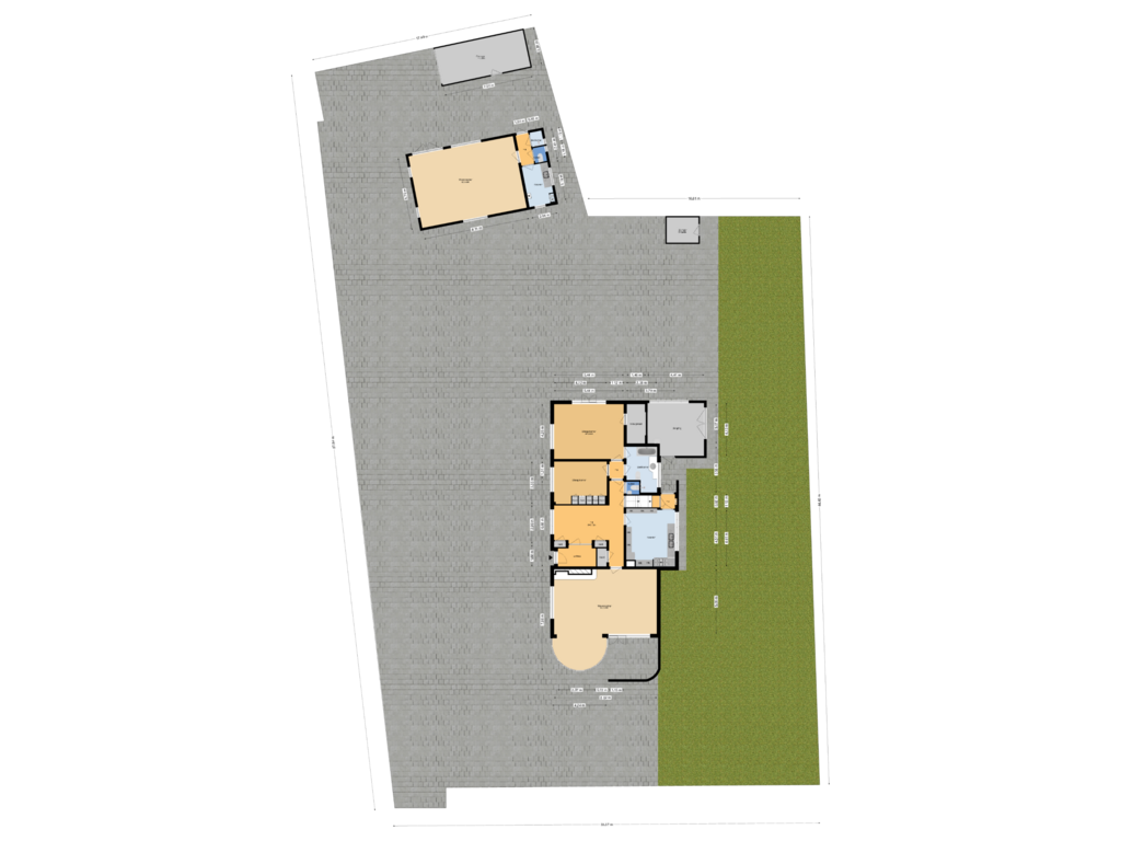 Bekijk plattegrond van Situatie van Raaphorstlaan 11-D