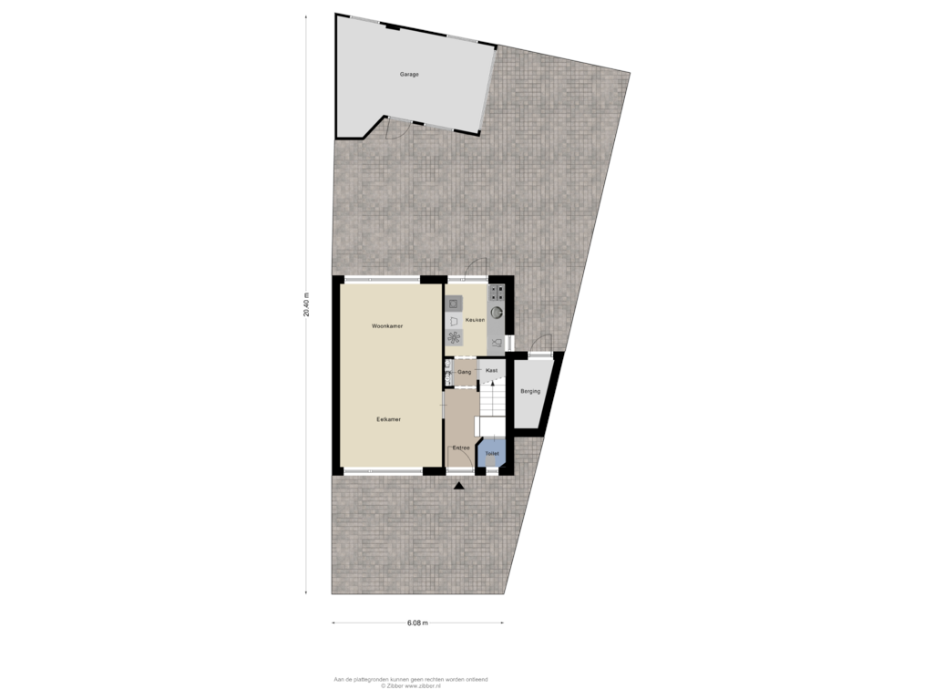 Bekijk plattegrond van Begane Grond Tuin van Terschellingstraat 14