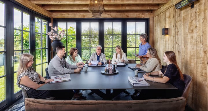 Een promotiefoto voor op kantoor