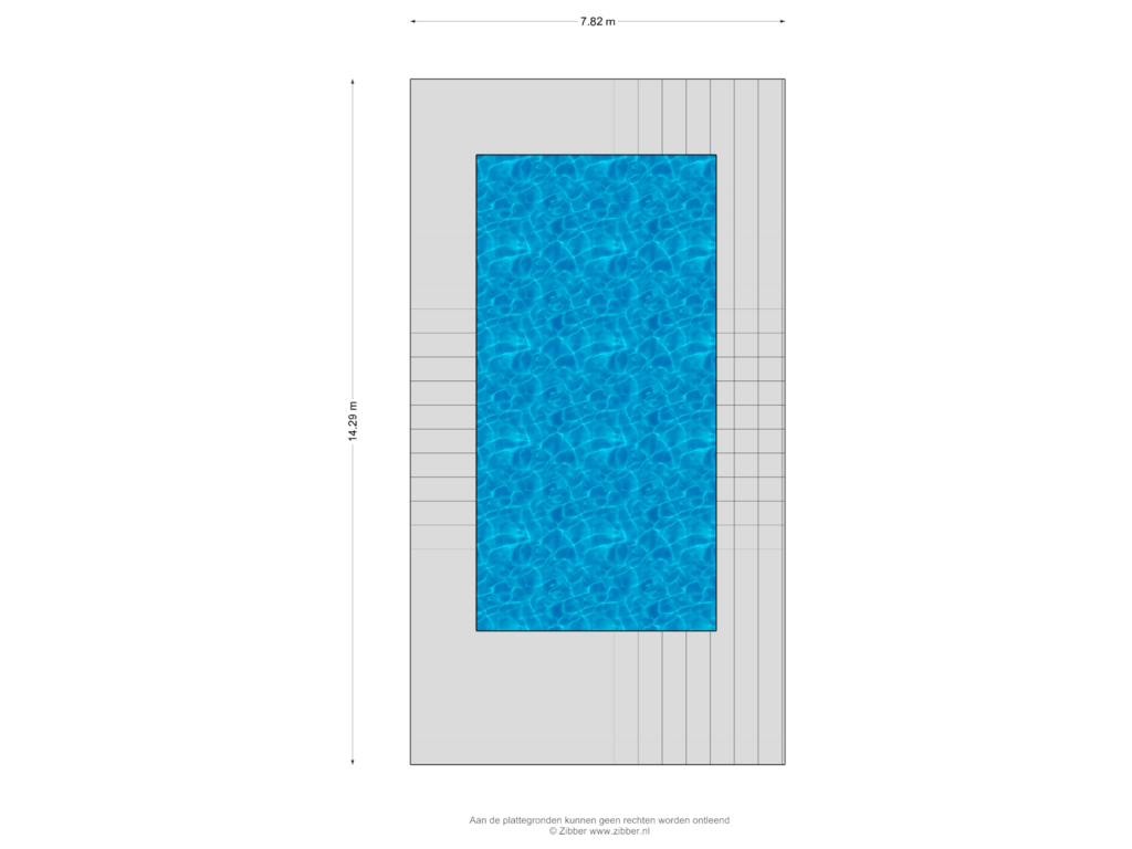 View floorplan of Pool of Bluesdreef 12