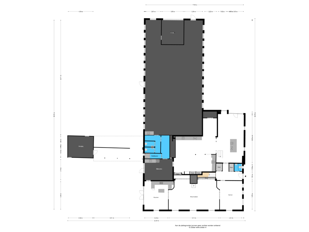 View floorplan of Begane Grond of Tripkouw 2