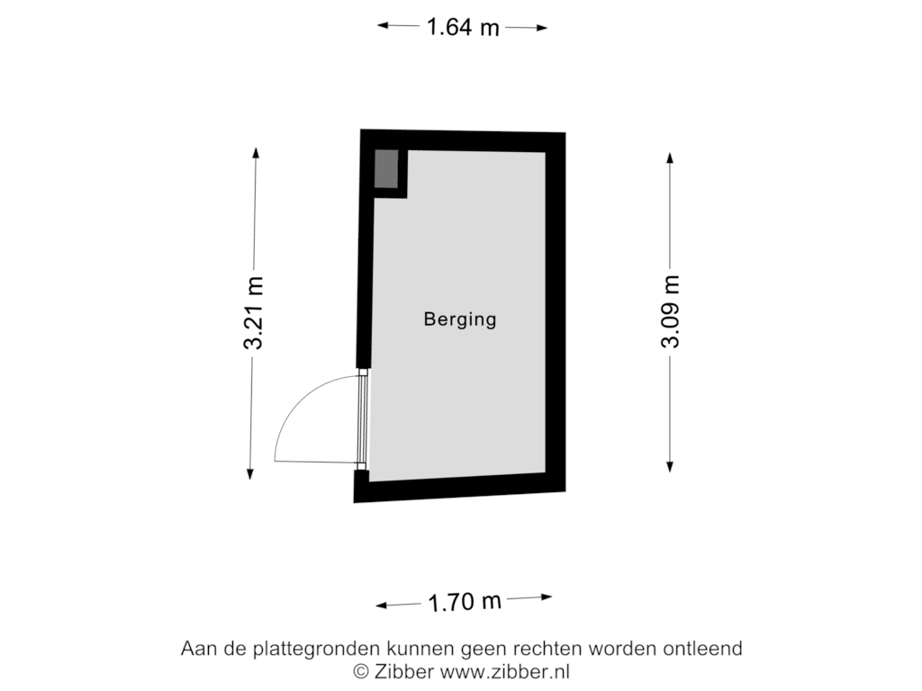 Bekijk plattegrond van Berging van Frans Joseph van Thielpark 118