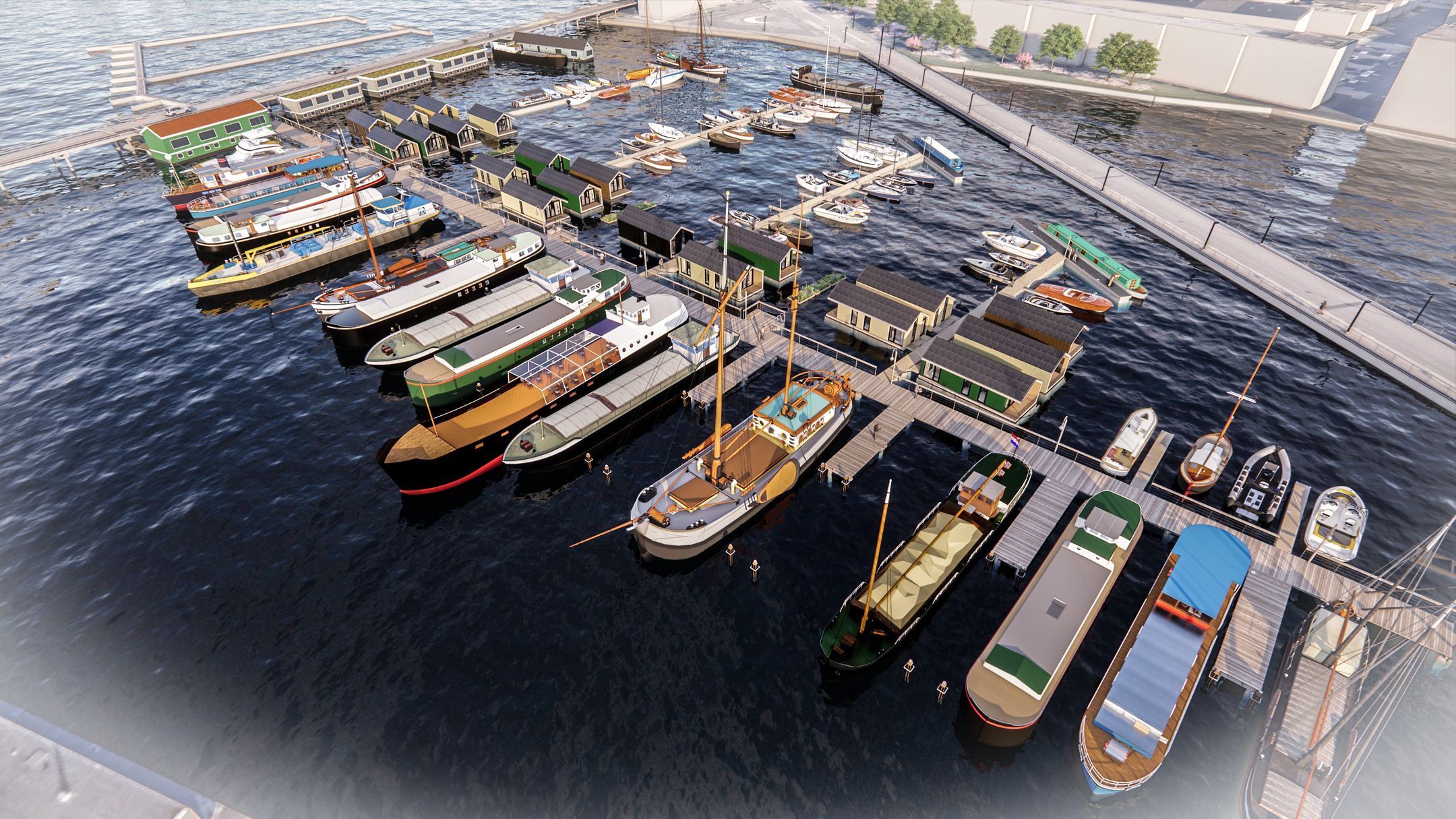 Marinapark Houthaven Zaandam, Zaandam, 1506PA, Noord-Holland, Nederland