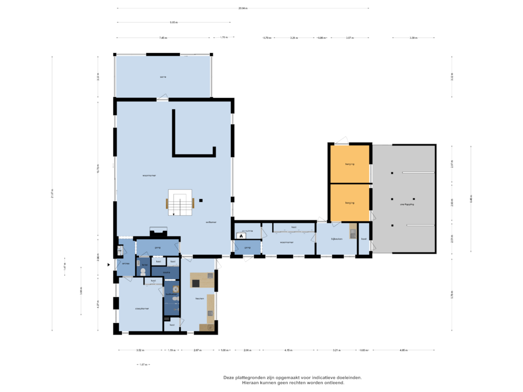 Bekijk plattegrond van Begane Grond van Kanaaldijk 1