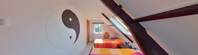 Bekijk 360° foto van Slaapkamer van Kanaaldijk 1