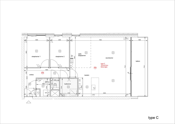 Foto 3 van Type C (Bouwnr. 2)