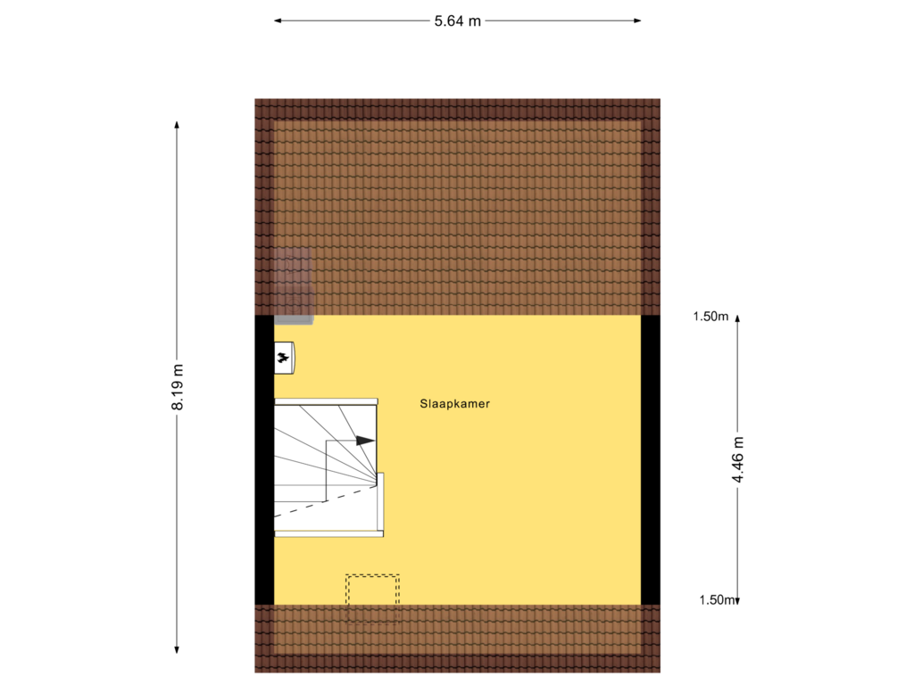 Bekijk plattegrond van Tweede Verdieping van Aspergeveld 50