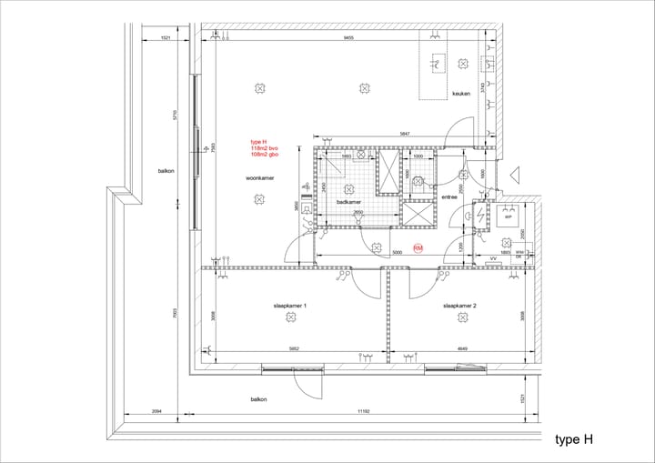 Foto 6 van Type H (Bouwnr. 26)
