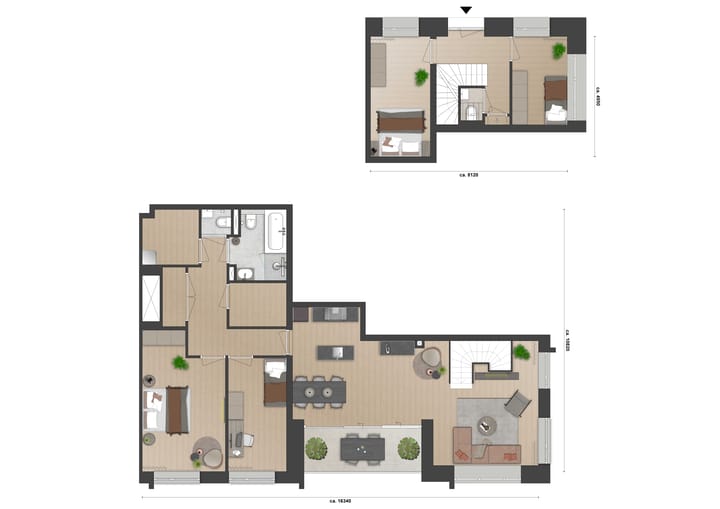 Foto 14 van HOLLANDSE MEESTERS AMSTELVEEN - ANTHRACITE (Bouwnr. 179)