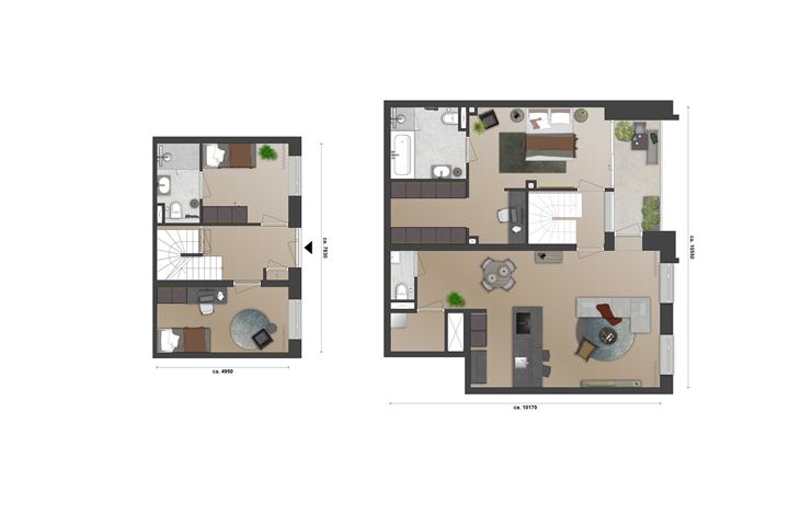 Bekijk foto 15 van HOLLANDSE MEESTERS AMSTELVEEN - ANTHRACITE (Bouwnr. 179)