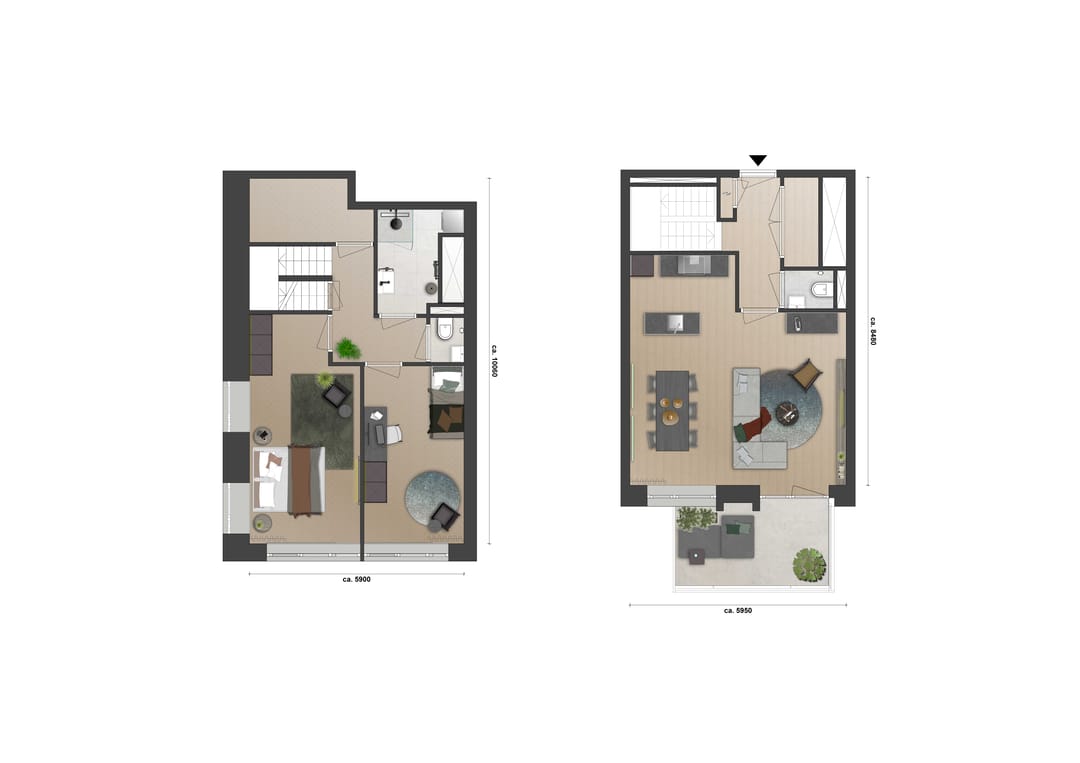 Foto 13 van HOLLANDSE MEESTERS AMSTELVEEN - ANTHRACITE (Bouwnr. 177)