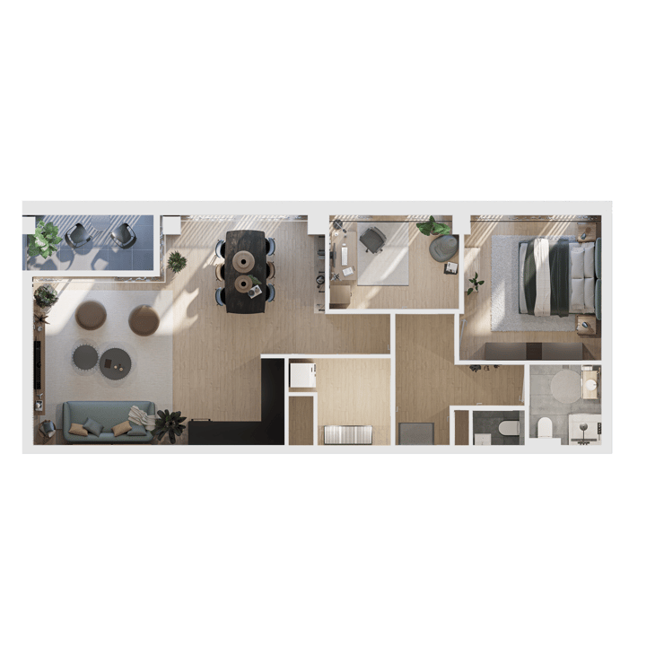 Photo 3 of Type D (Bouwnr. D01)