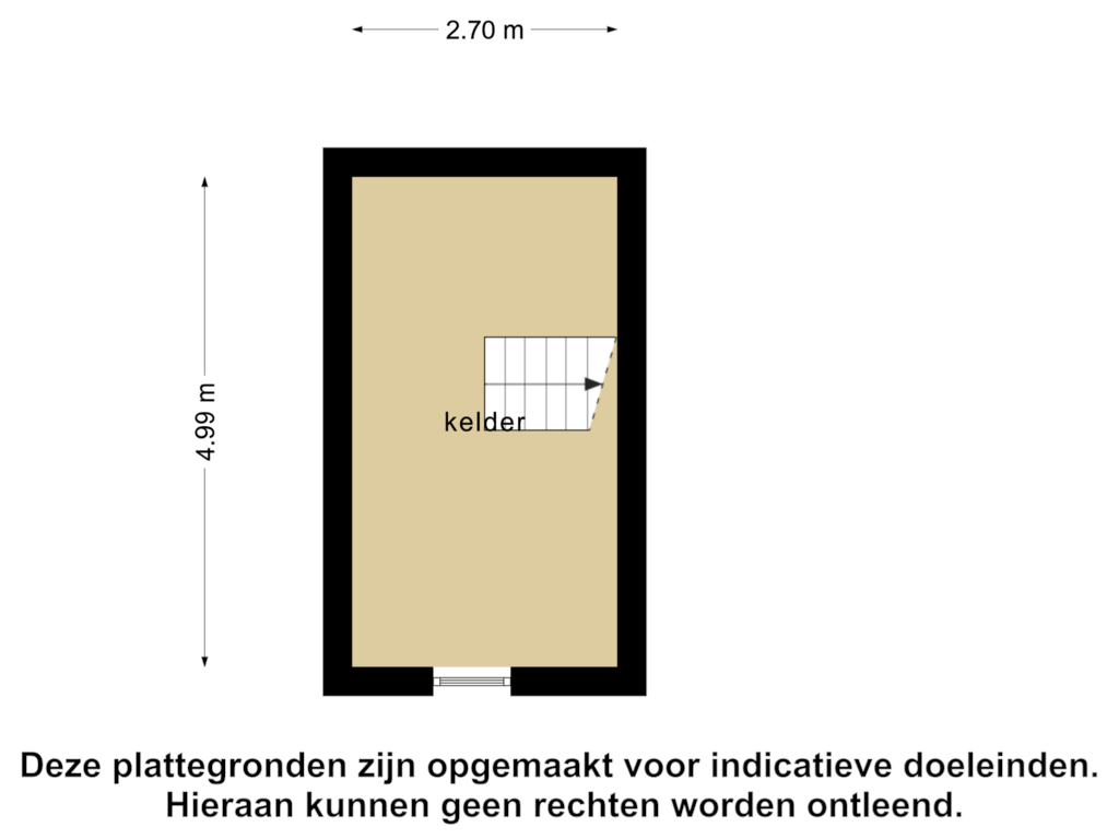 Bekijk plattegrond van Souterrain van Zuiderzeestraatweg 230