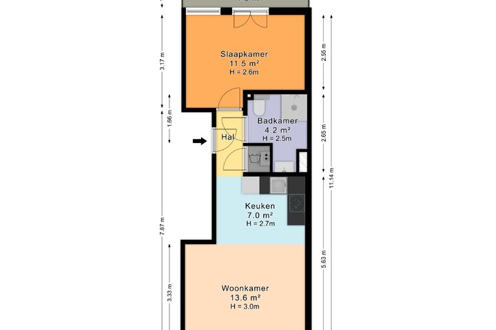 Bekijk foto 24 van Boekhorststraat 105-C