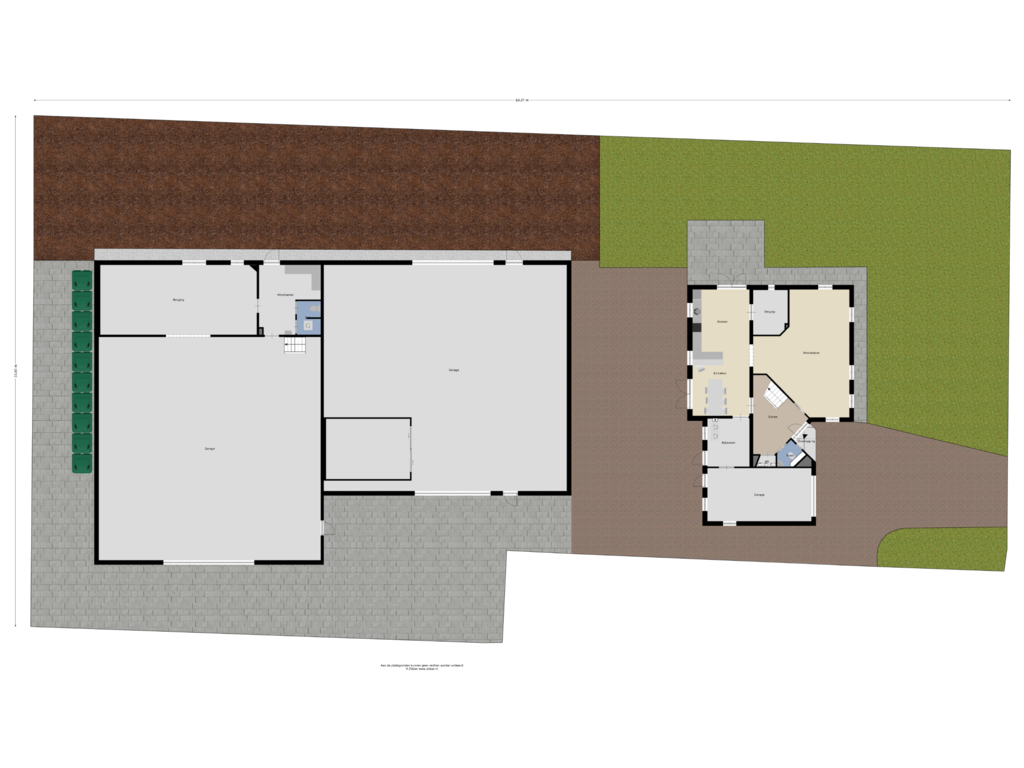 View floorplan of Begane Grond_Tuin of Stelmaker 32