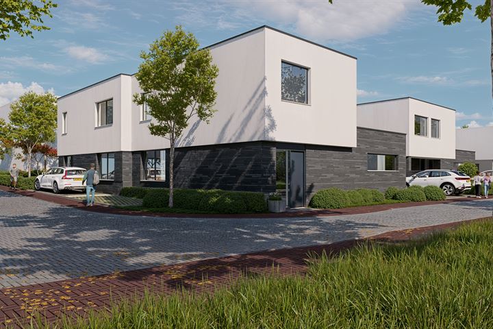 View photo 1 of Vier 2-onder-1 kap woningen Park Leyenbroek