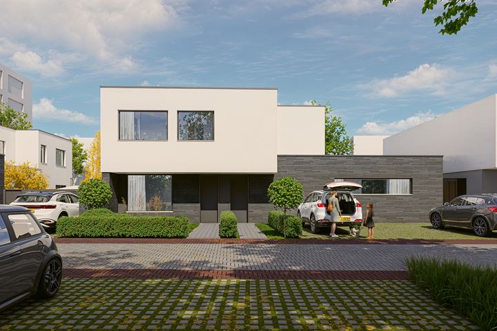 Bekijk foto 3 van Vier 2-onder-1 kap woningen Park Leyenbroek