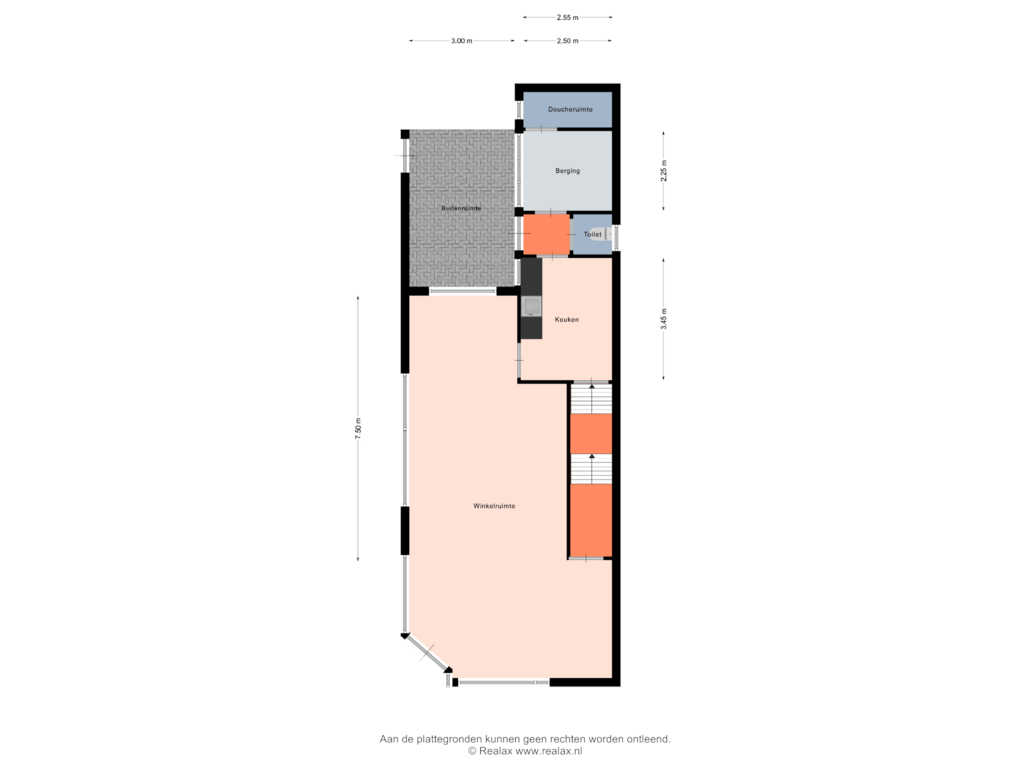 Bekijk plattegrond van Begane grond van Faberstraat 24