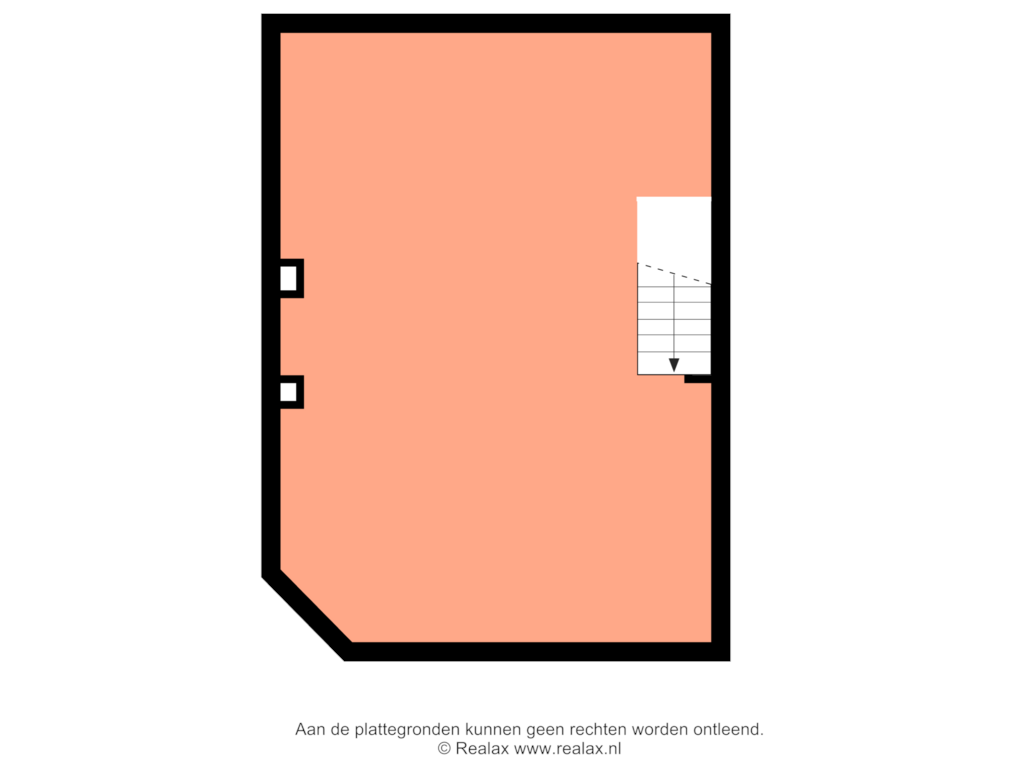 Bekijk plattegrond van Verdieping 2 van Faberstraat 24