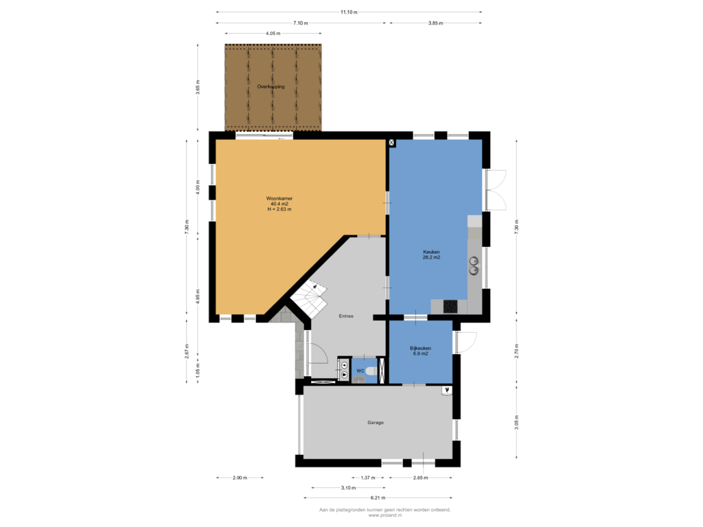 Bekijk plattegrond van Begane Grond van Holland Marsh 20-B