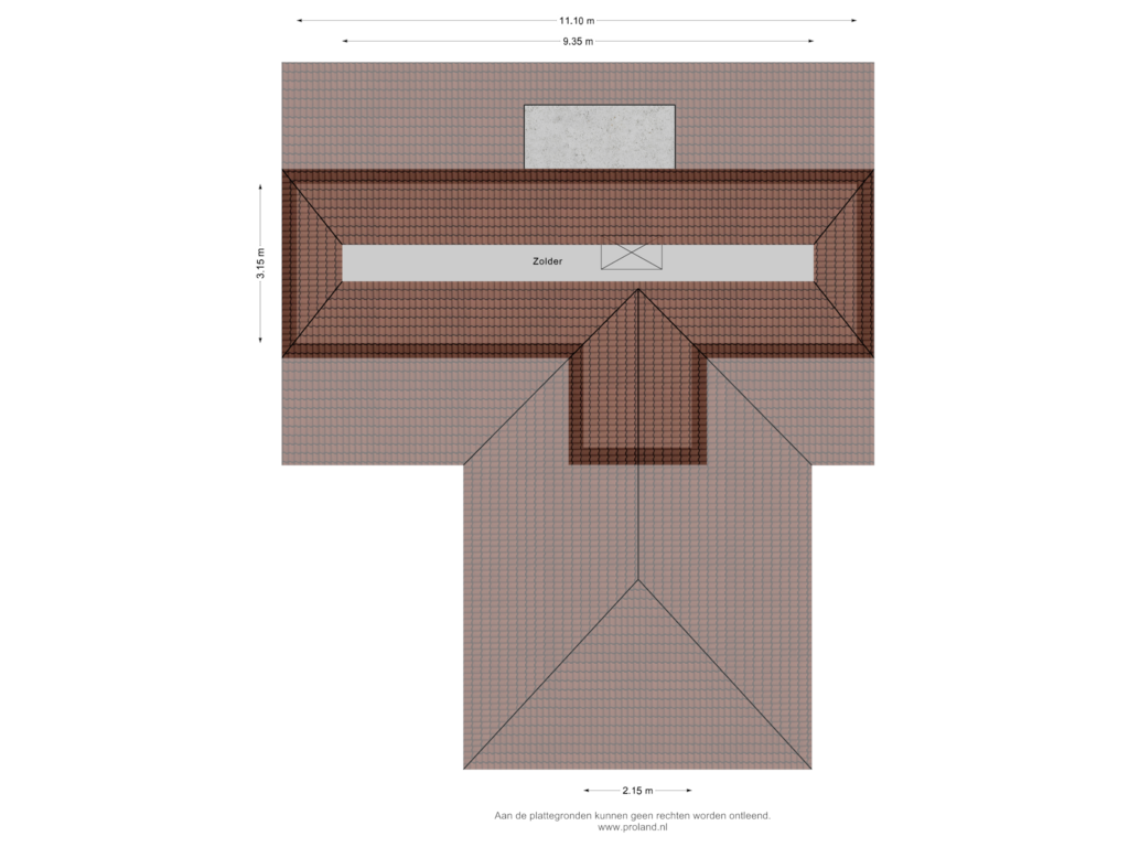 Bekijk plattegrond van 2e Verdieping van Holland Marsh 20-B