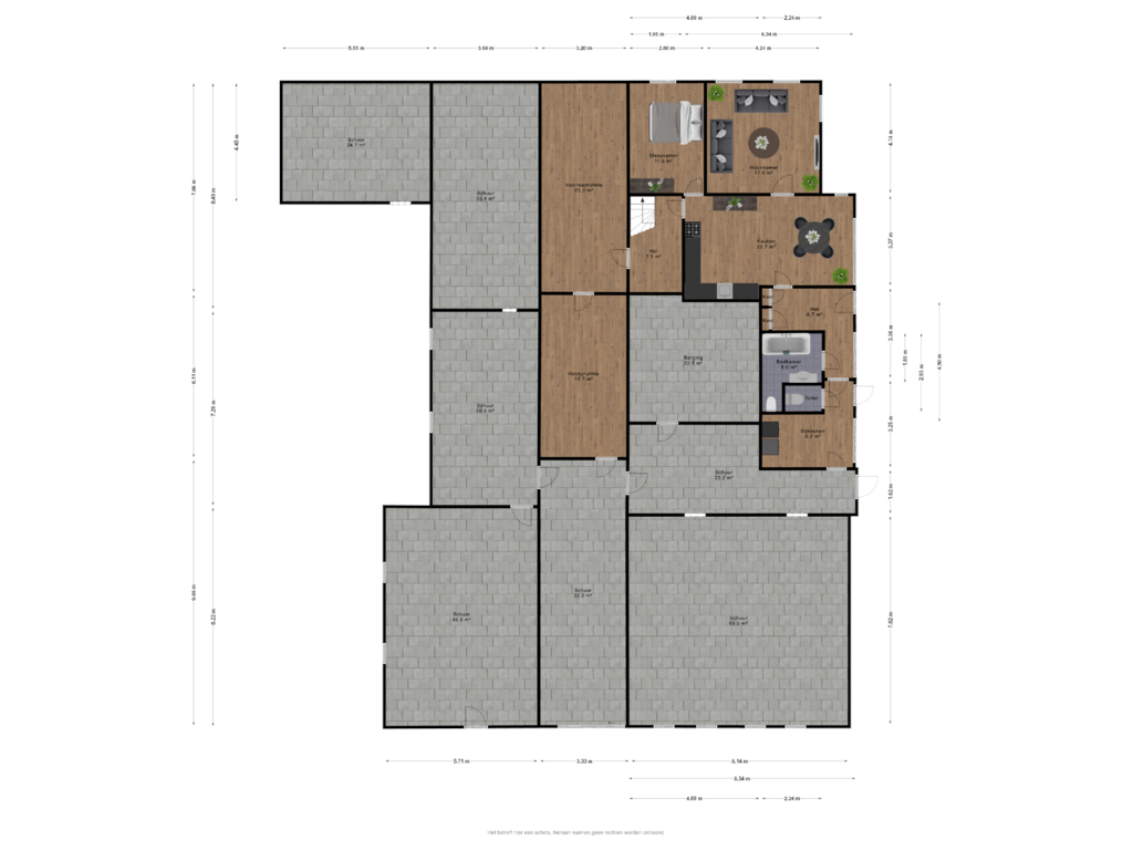 Bekijk plattegrond van Begane grond van Musselweg 156