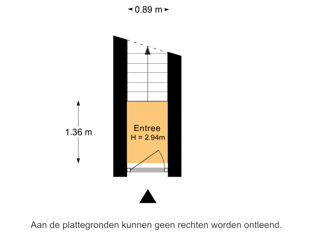 View floorplan of Begane grond of Prins Hendriklaan 46-A