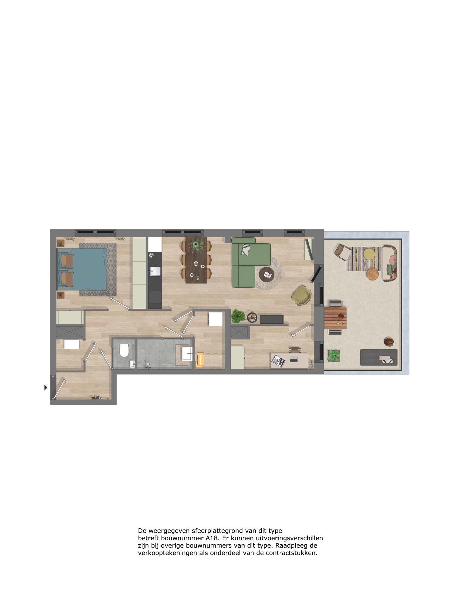 Foto 9 van Buitenvaart fase 1 - Bouwnummer 018 (Bouwnr. 018)