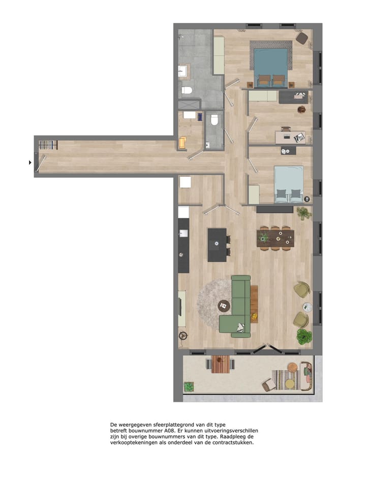 Foto 10 van Buitenvaart fase 1 - Bouwnummer 008 (Bouwnr. 008)