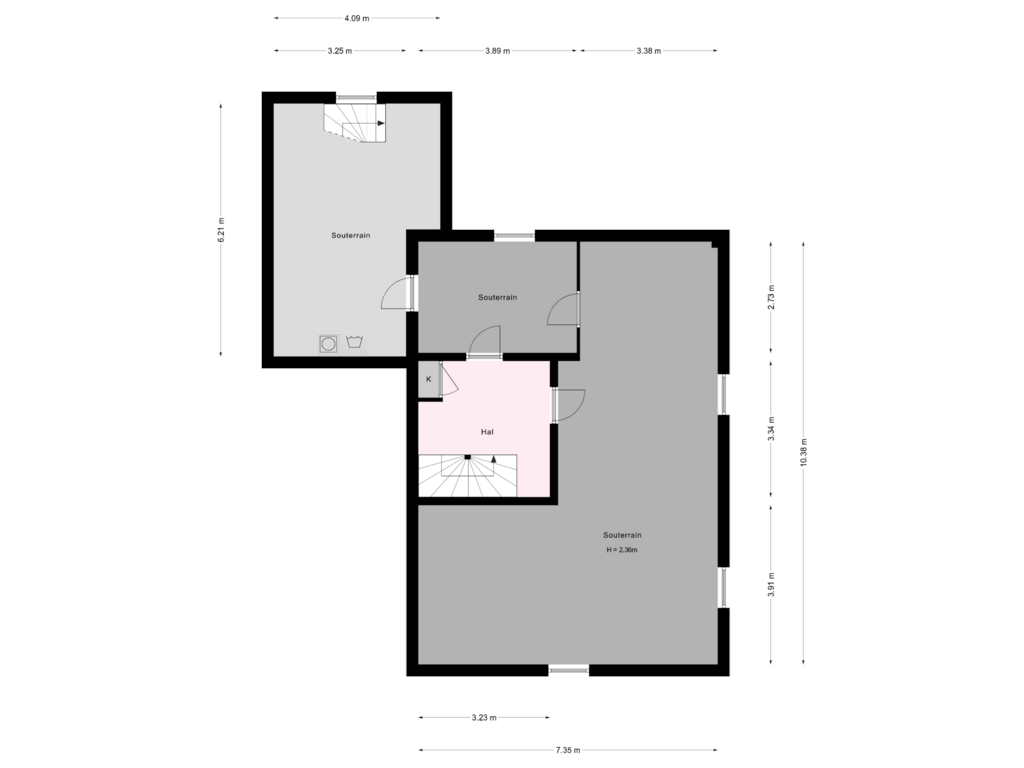 Bekijk plattegrond van Kelder van De Marke 4